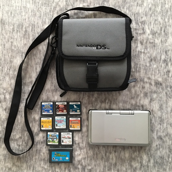 Nintendo Other - Nintendo DS Bundle includes (9) Games, Stylus, Case and Wall Charger